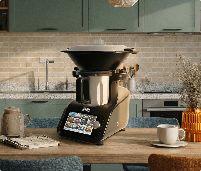 Кухонный комбайн мультиварка 16 в 1 GFGRIL GF-KP95 KitchenRobot