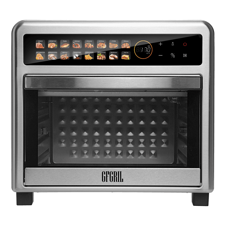 Мини-печь аэрогриль GFGRIL GFAO-800-silver - изображение 1